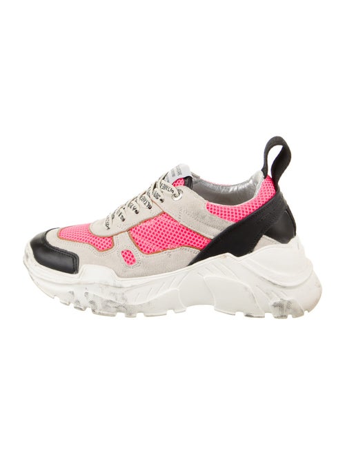 Zadig & Voltaire Mesh Printed Chunky Sneakers