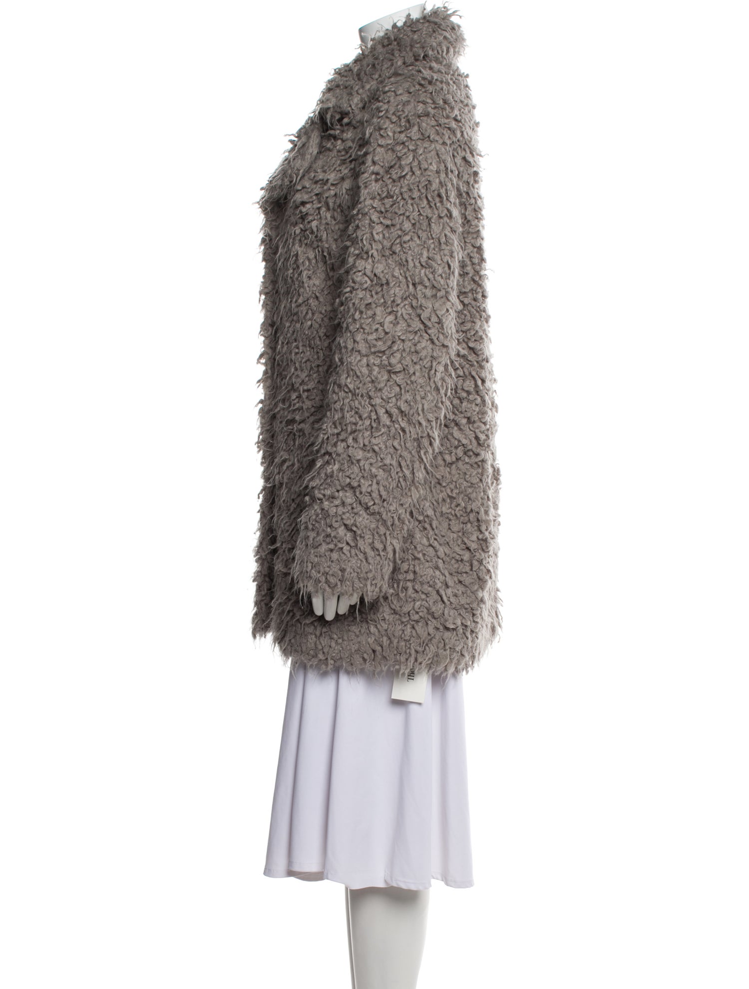 Zadig & Voltaire Faux Fur Faux Fur Coat