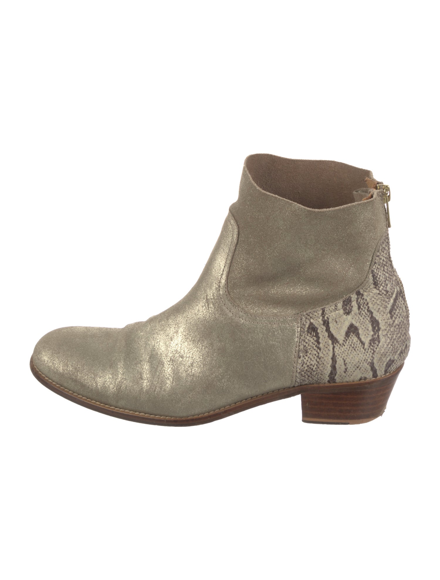 Zadig & Voltaire Suede Western Boots