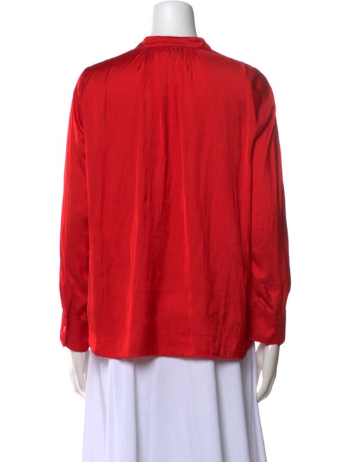 Zadig & Voltaire V-Neck Long Sleeve Blouse