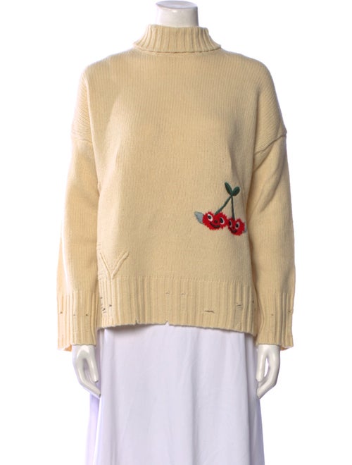 Zadig & Voltaire Merino Wool Graphic Print Sweater