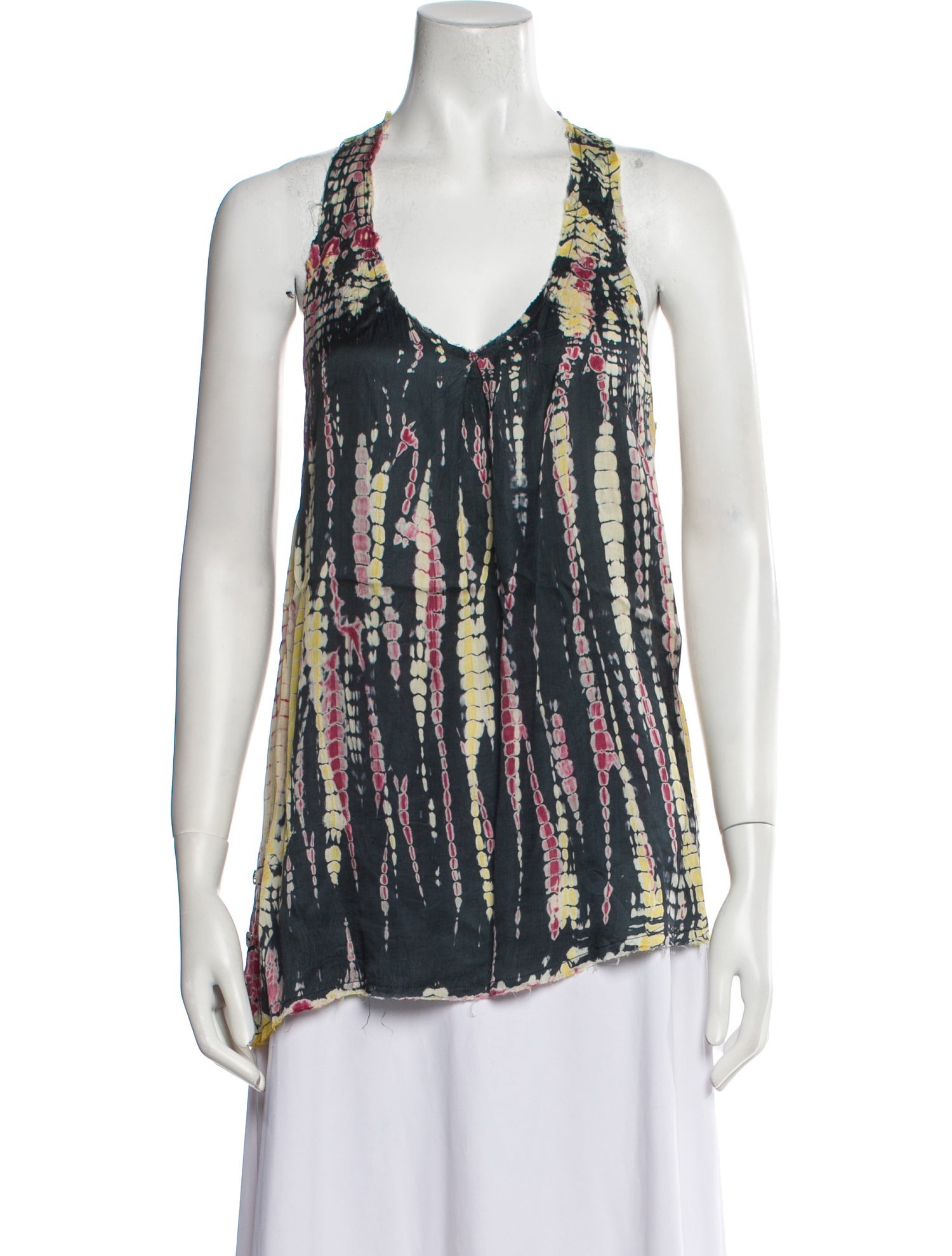 Zadig & Voltaire Printed Scoop Neck Top