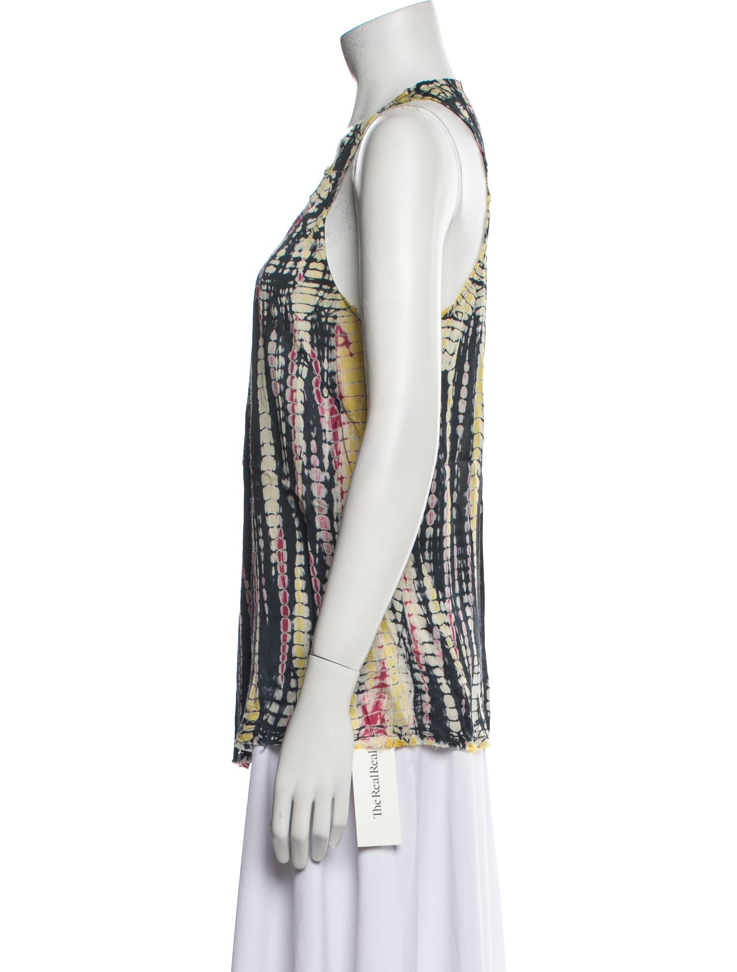 Zadig & Voltaire Printed Scoop Neck Top