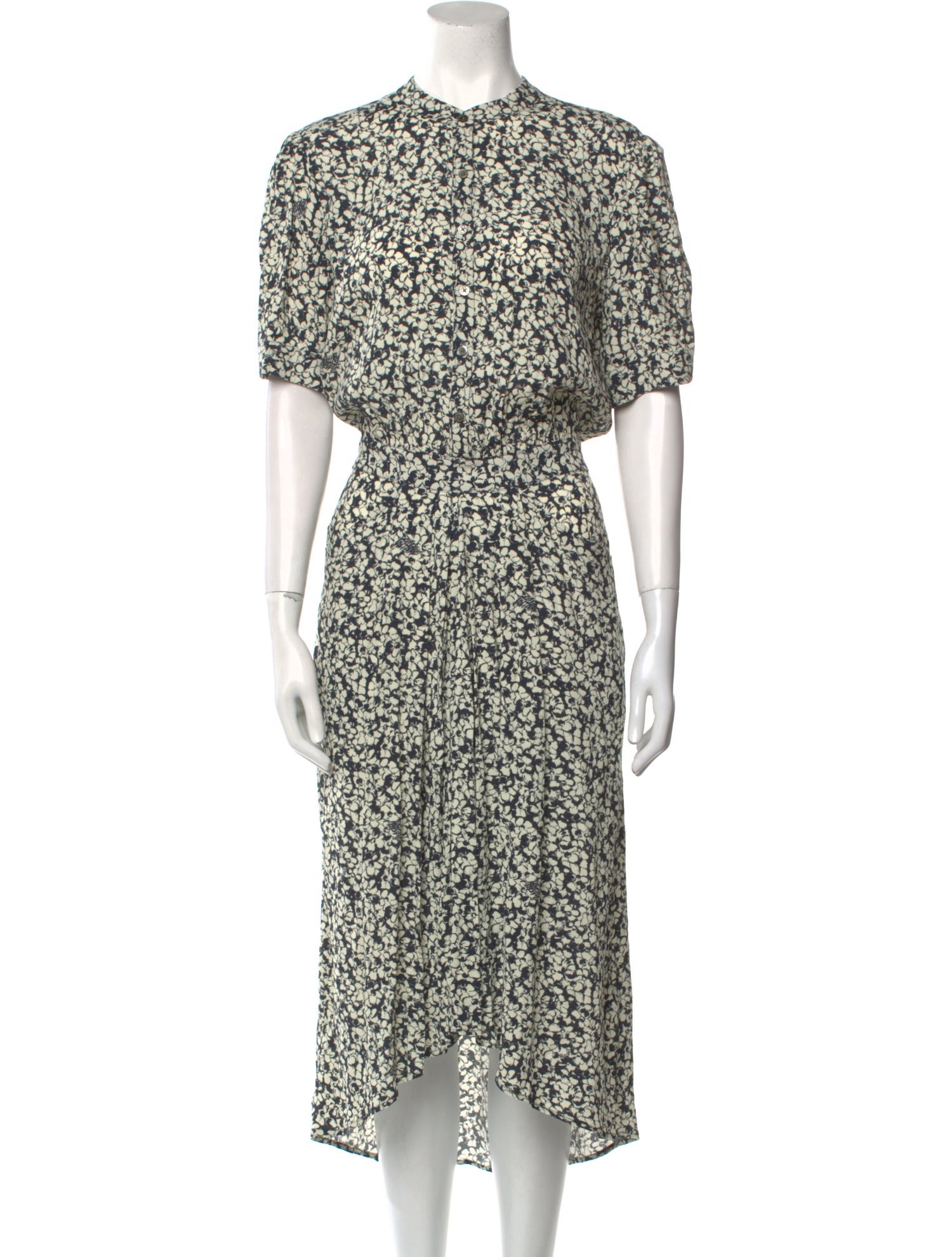 Zadig & Voltaire Floral Print Long Dress