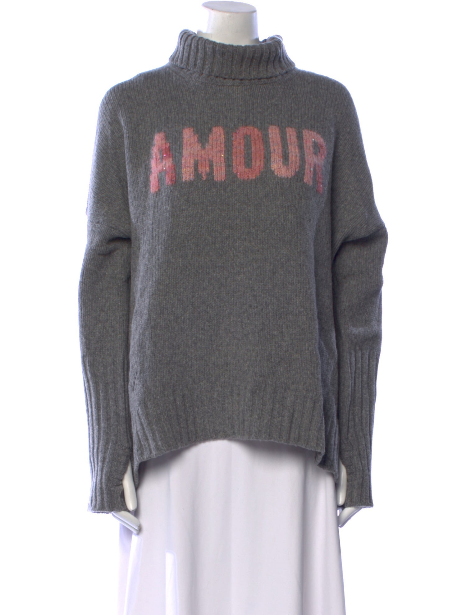 Zadig & Voltaire Merino Wool Graphic Print Sweater