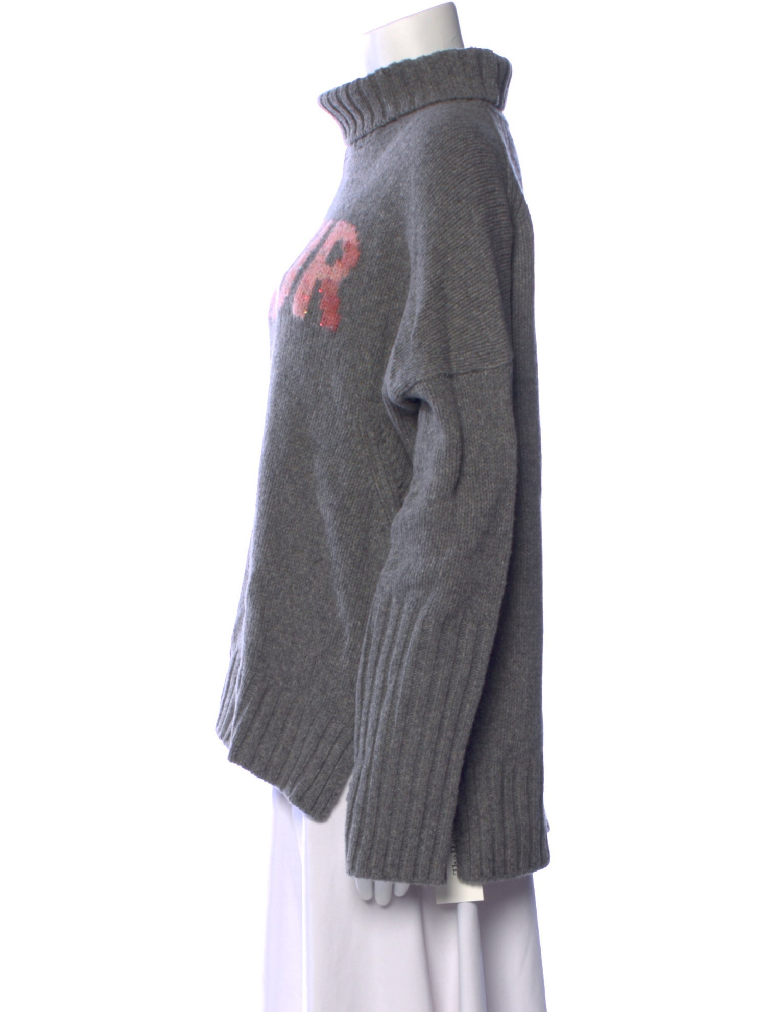 Zadig & Voltaire Merino Wool Graphic Print Sweater