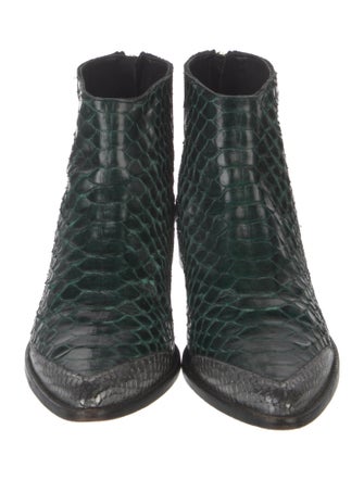 Zadig & Voltaire Embossed Leather Boots