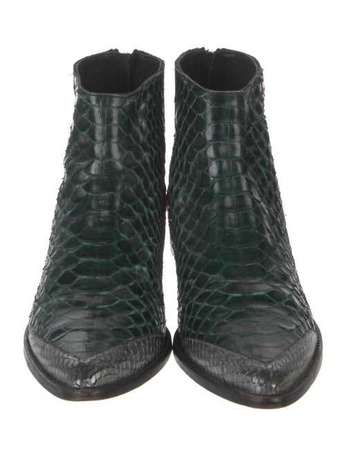 Zadig & Voltaire Embossed Leather Boots