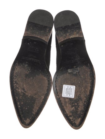 Zadig & Voltaire Embossed Leather Boots