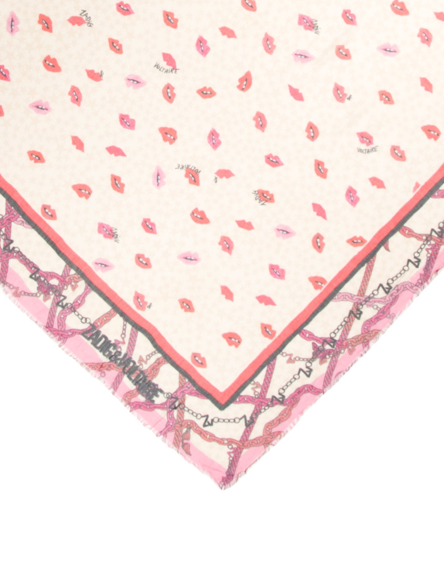 Zadig & Voltaire Silk Printed Scarf