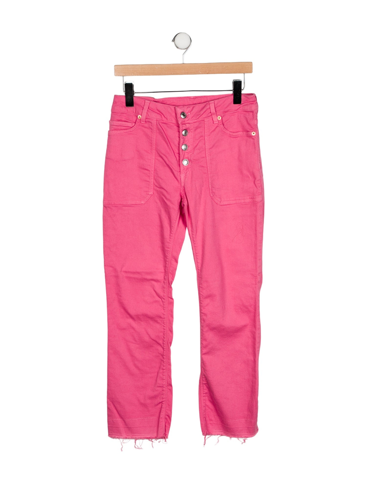 Zadig & Voltaire Mid-Rise Straight Leg Jeans