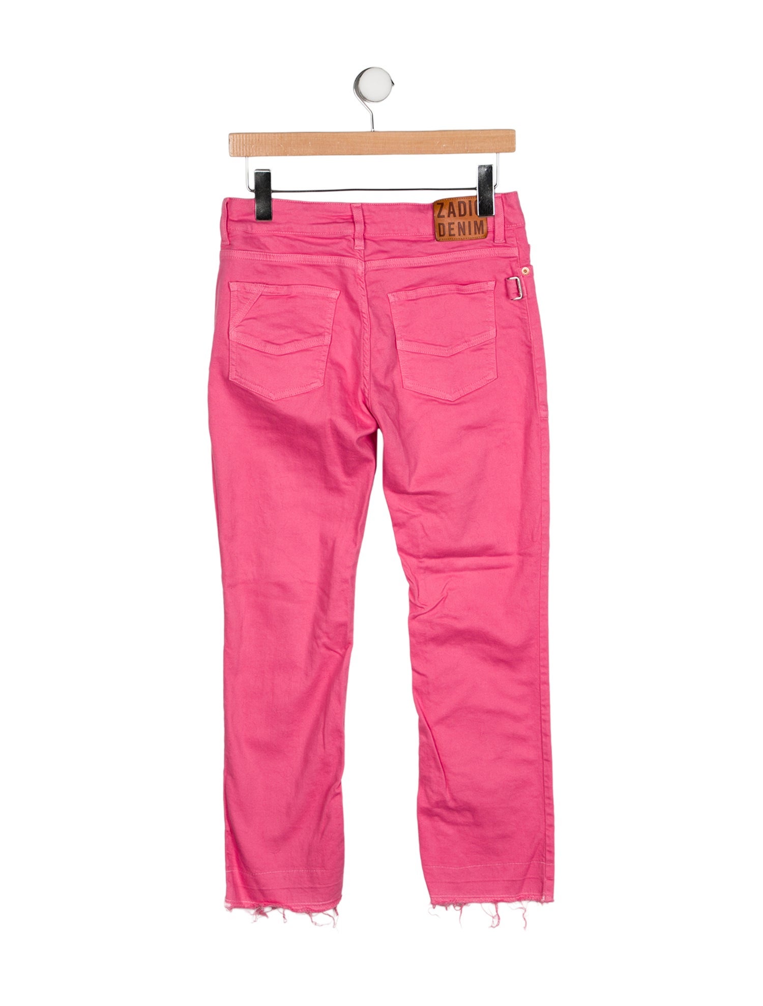 Zadig & Voltaire Mid-Rise Straight Leg Jeans