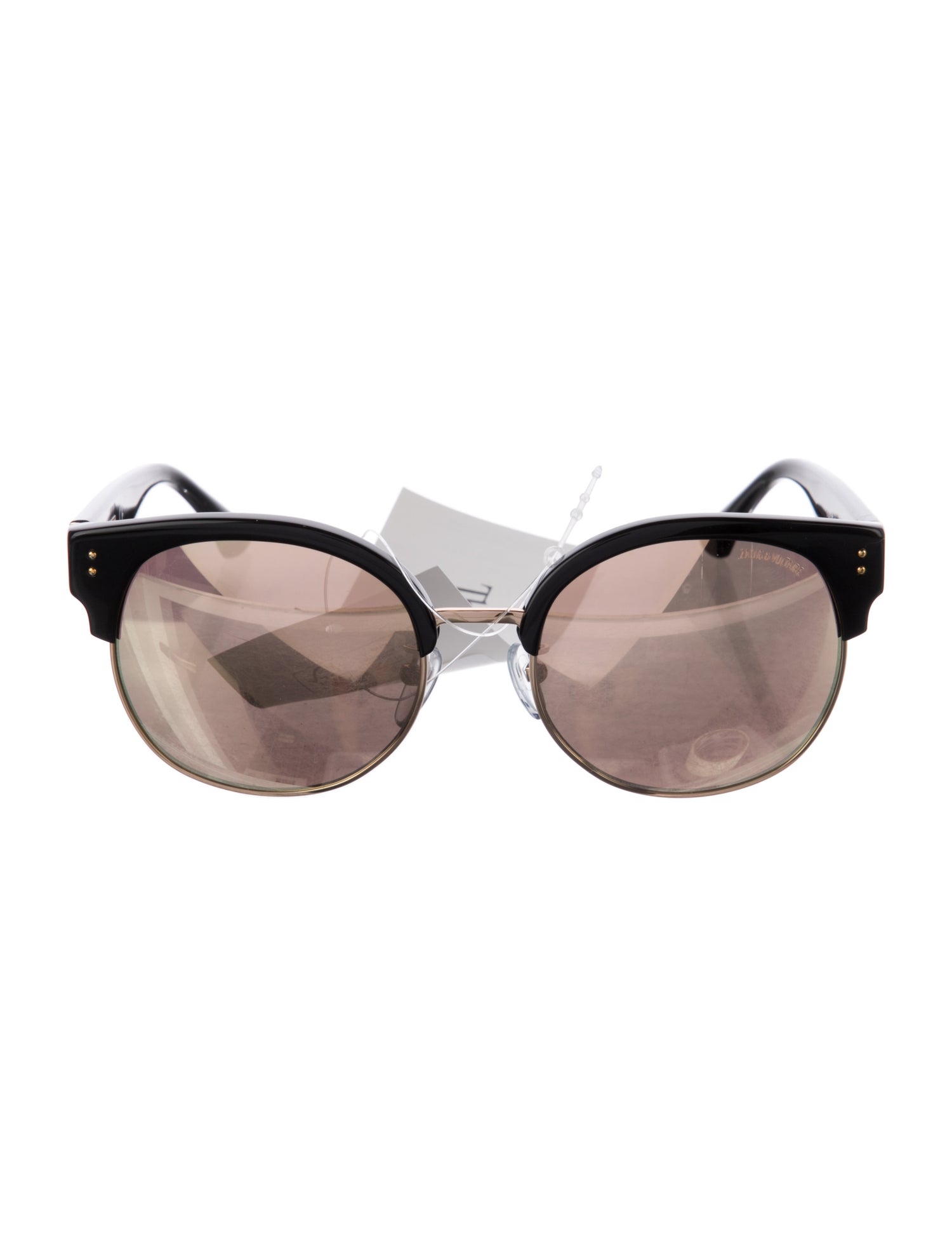 Zadig & Voltaire Wayfarer Mirrored Sunglasses