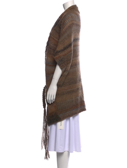 Zadig & Voltaire Striped Open Front Sweater