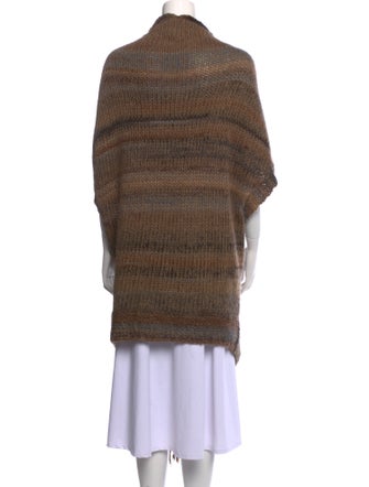 Zadig & Voltaire Striped Open Front Sweater