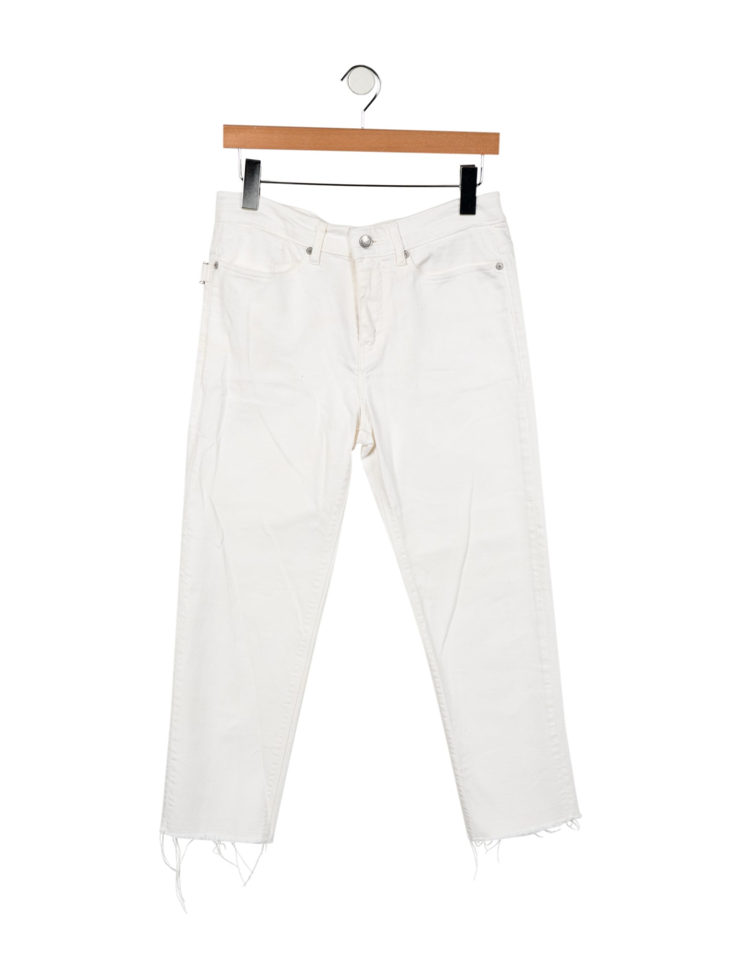 Zadig & Voltaire Mid-Rise Straight Leg Jeans