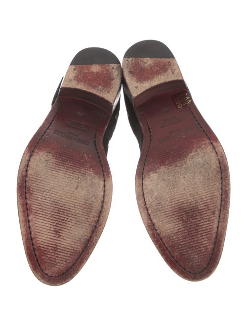 Zadig & Voltaire Suede Printed Moto Boots