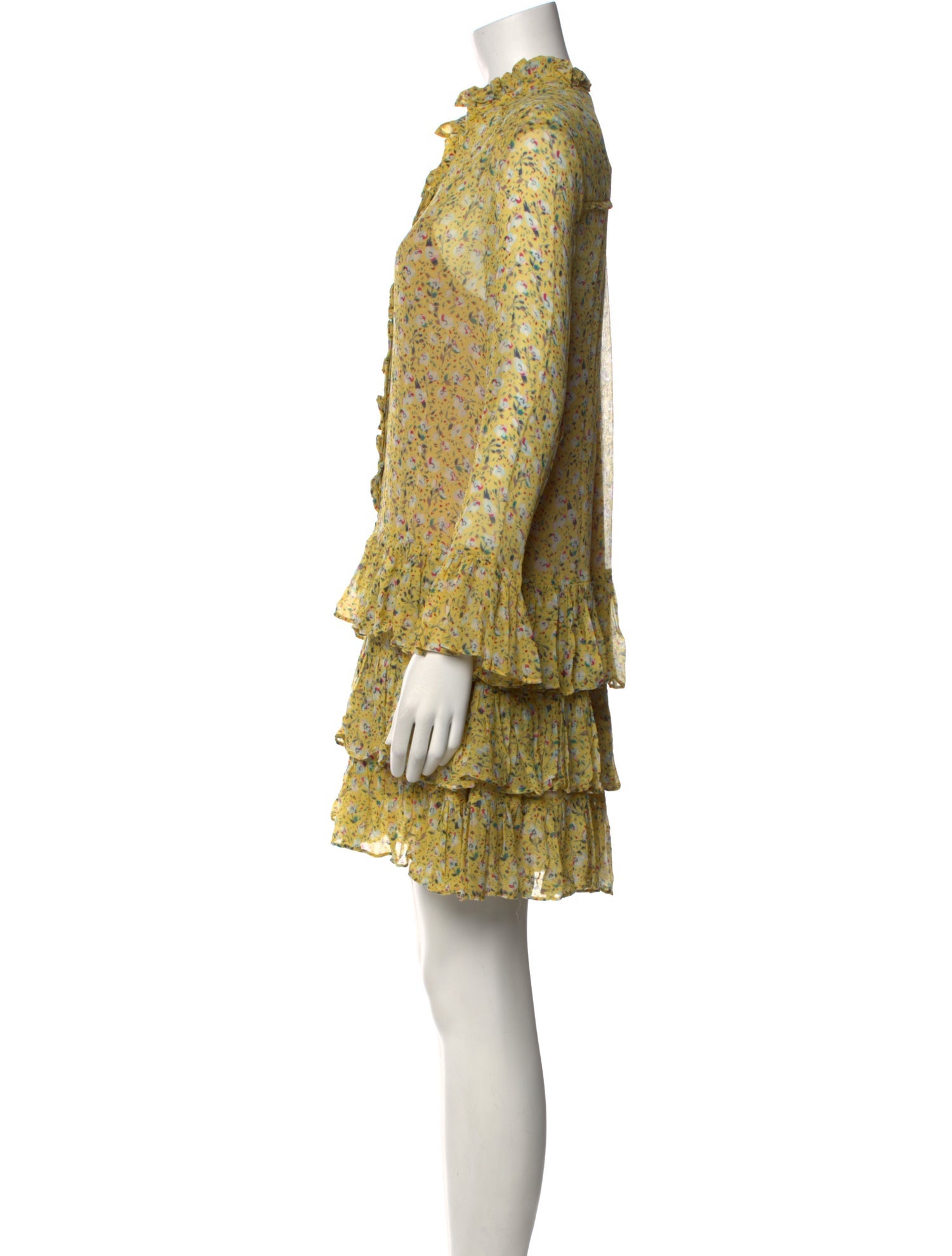 Zadig & Voltaire Floral Print Mini Dress