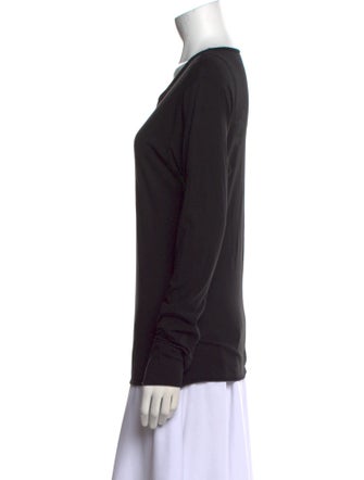 Zadig & Voltaire V-Neck Long Sleeve Top