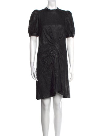 Zadig & Voltaire Leather Mini Dress