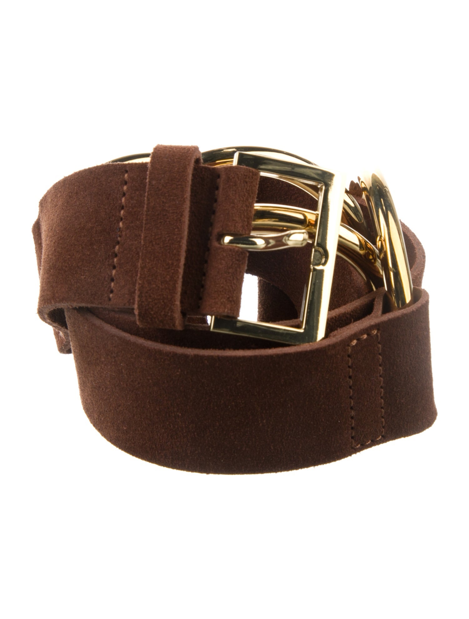 Zadig & Voltaire Suede Waist Belt