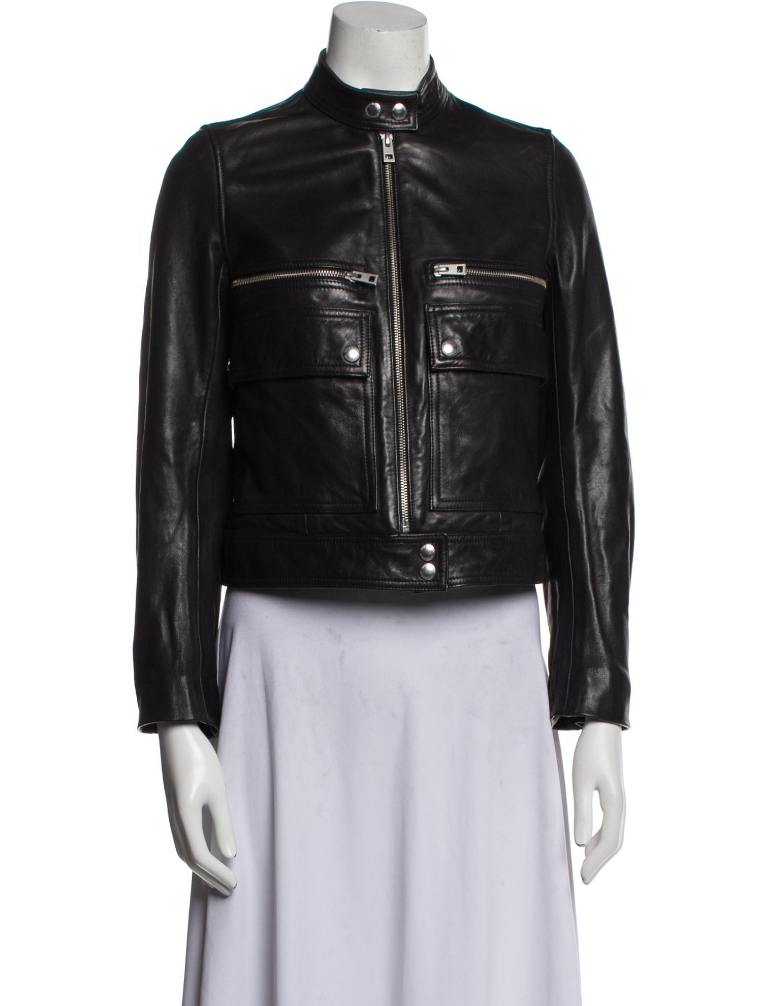 Zadig & Voltaire Leather Biker Jacket