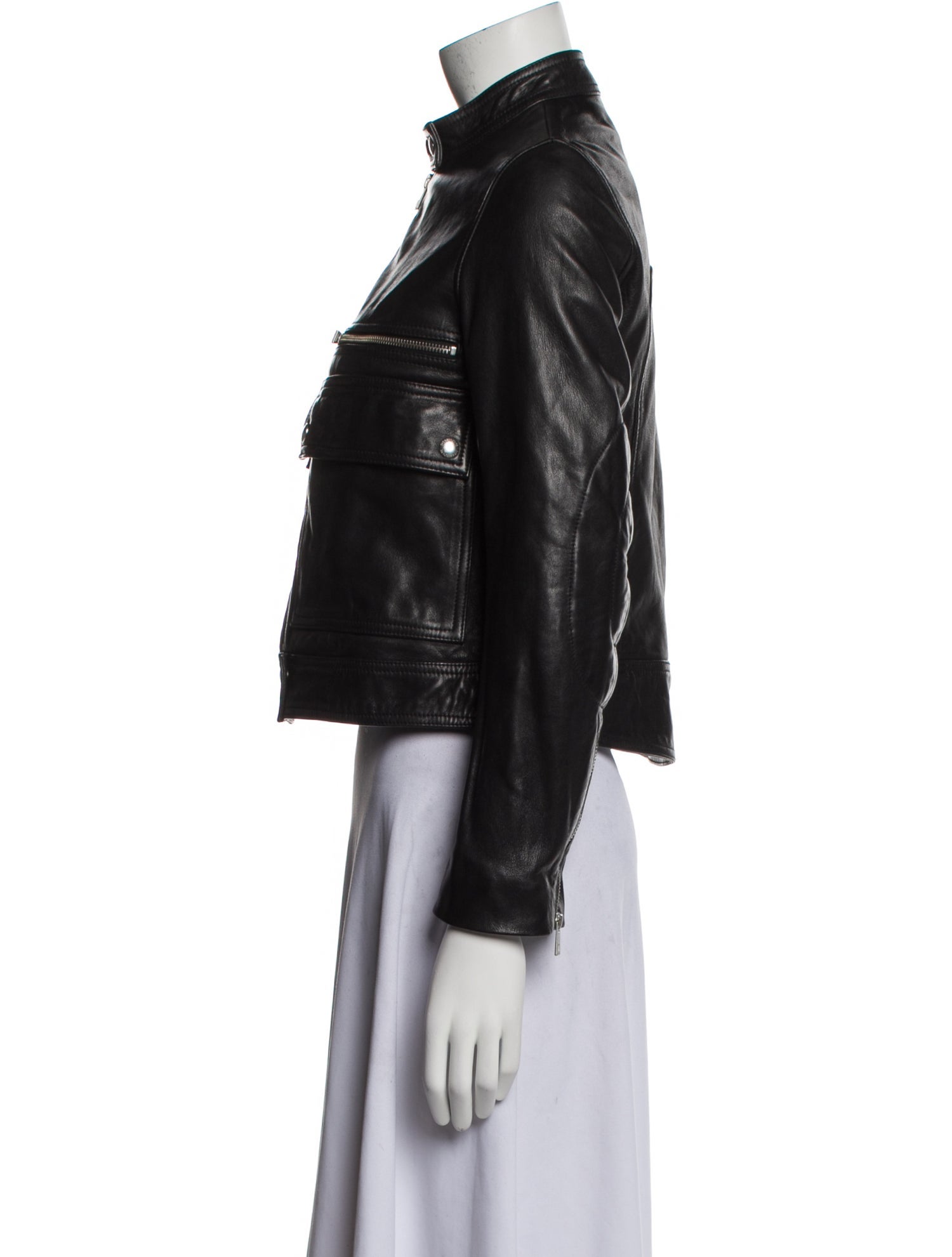 Zadig & Voltaire Leather Biker Jacket