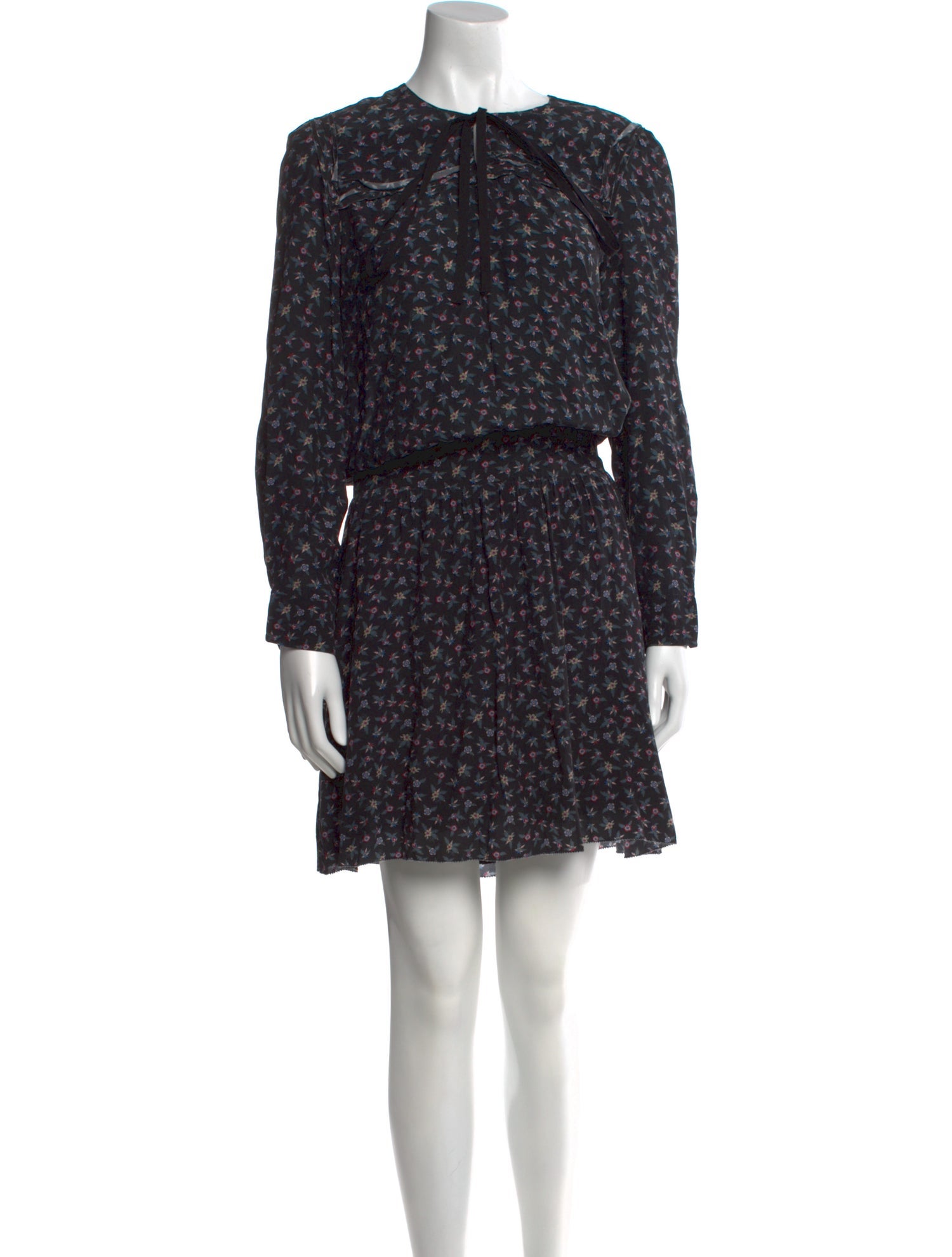 Zadig & Voltaire Floral Print Knee-Length Dress