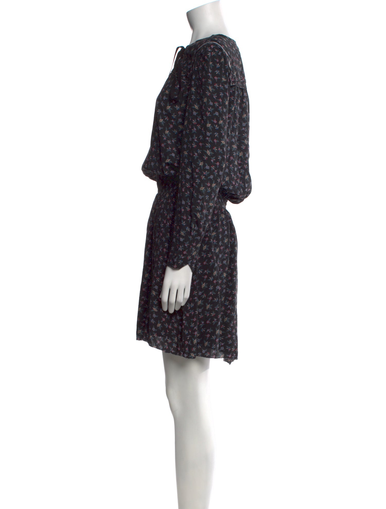 Zadig & Voltaire Floral Print Knee-Length Dress