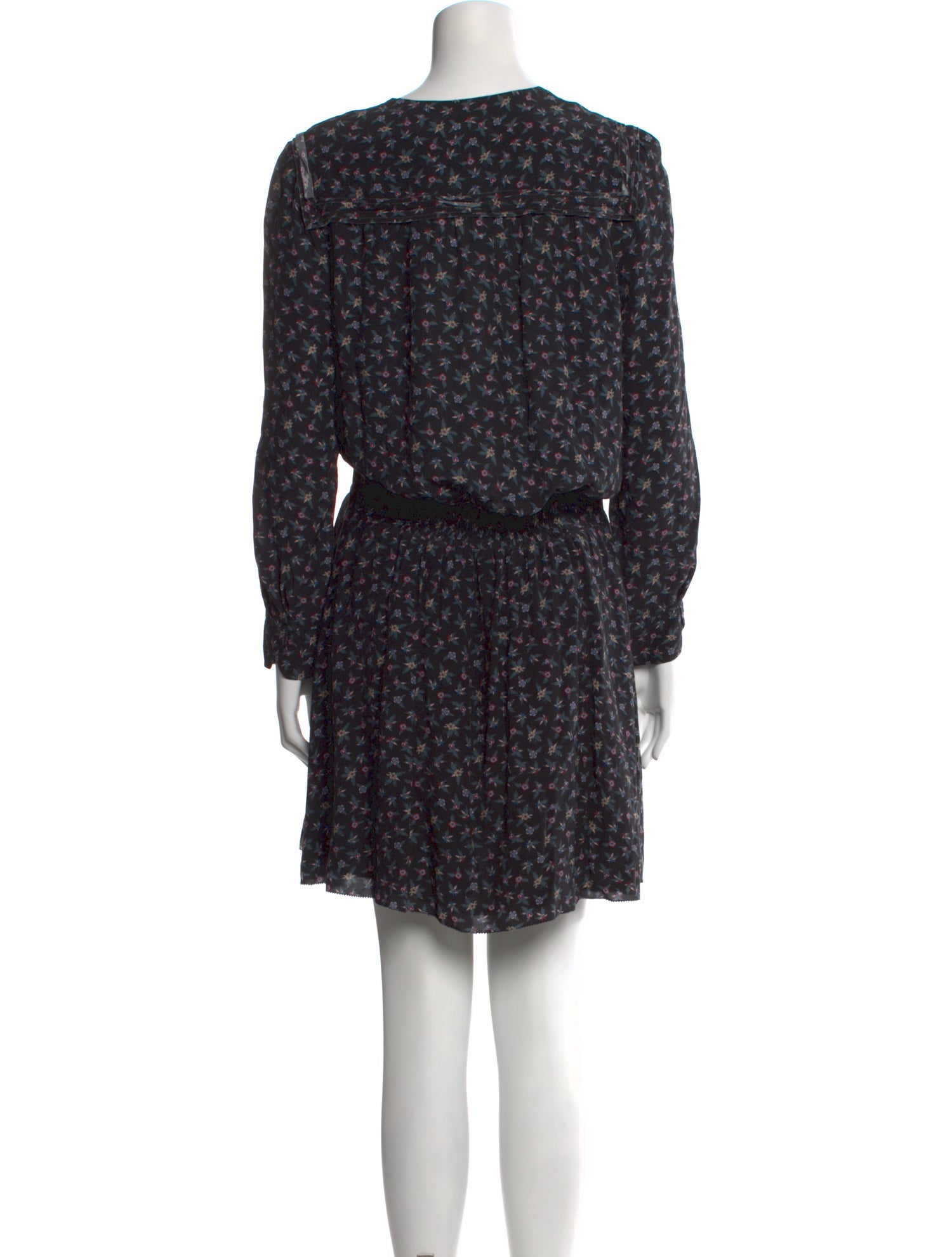 Zadig & Voltaire Floral Print Knee-Length Dress