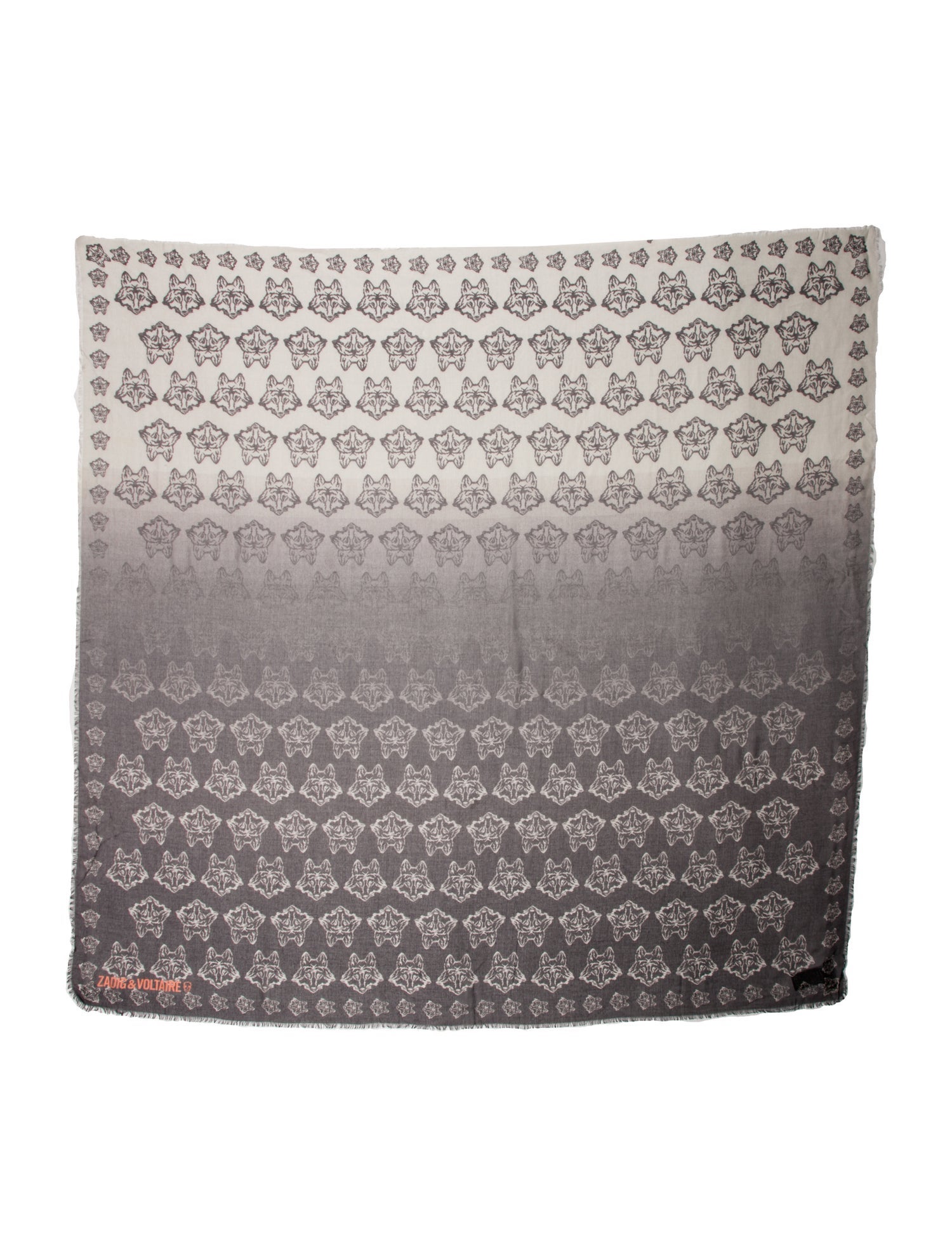 Zadig & Voltaire Silk Printed Scarf