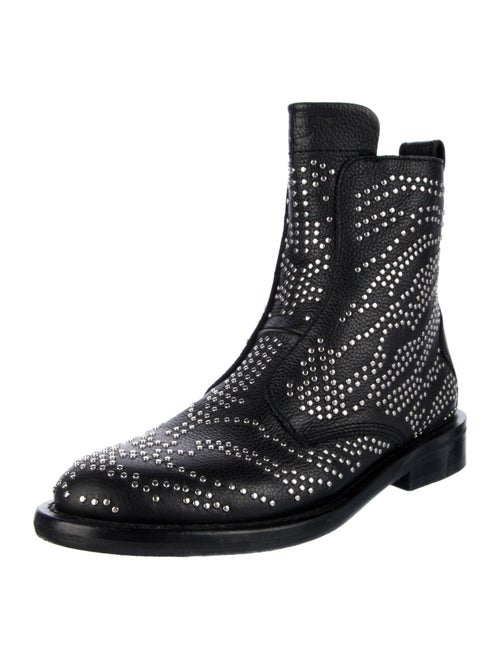 Zadig & Voltaire Leather Patterned Chelsea Boots