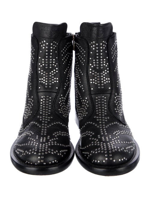 Zadig & Voltaire Leather Patterned Chelsea Boots