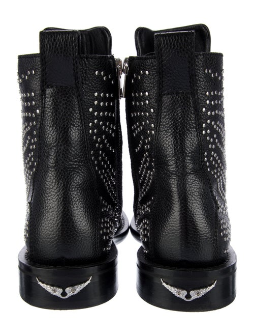 Zadig & Voltaire Leather Patterned Chelsea Boots