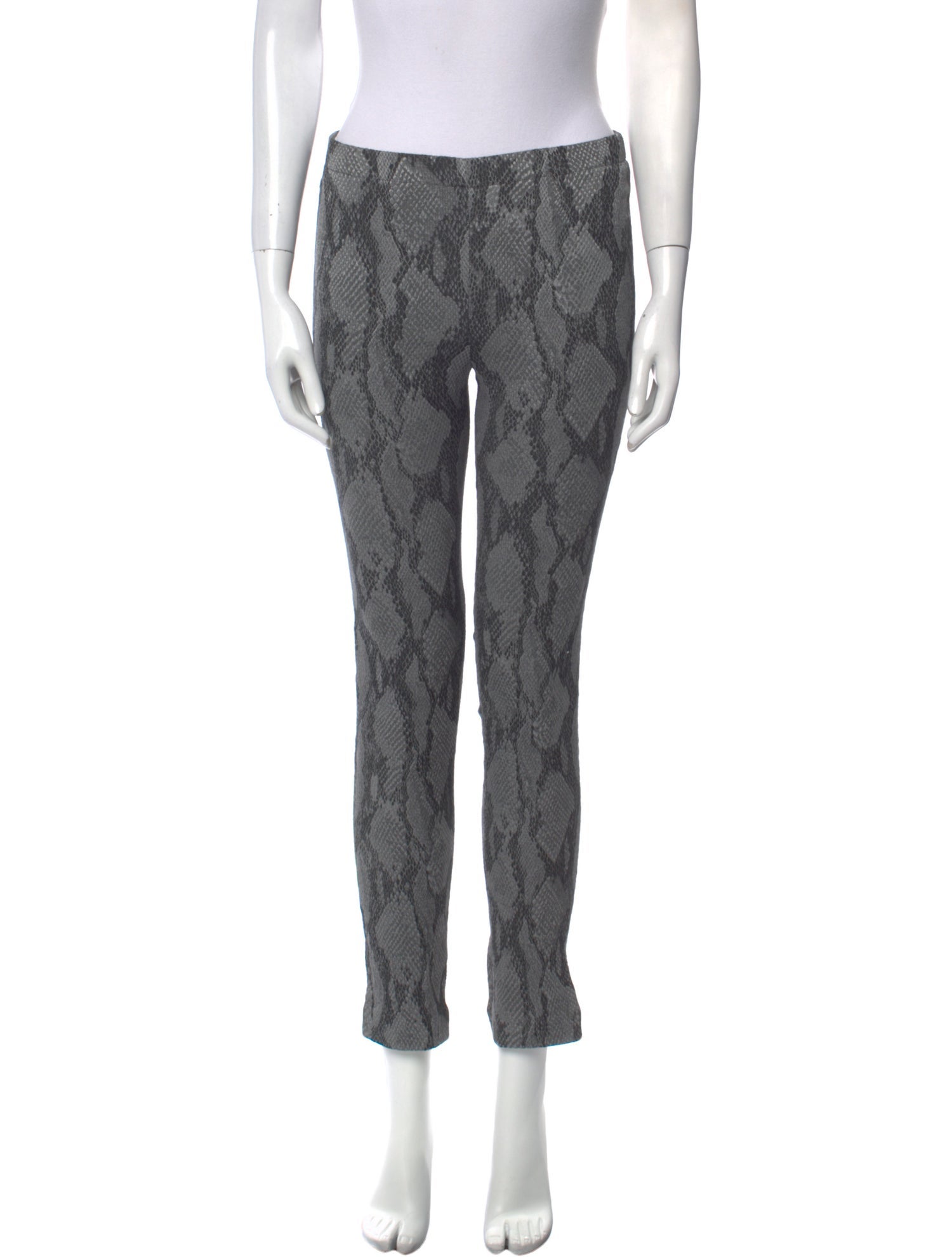 Zadig & Voltaire Animal Print Skinny Leg Pants