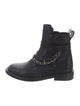 Zadig & Voltaire Leather Combat Boots