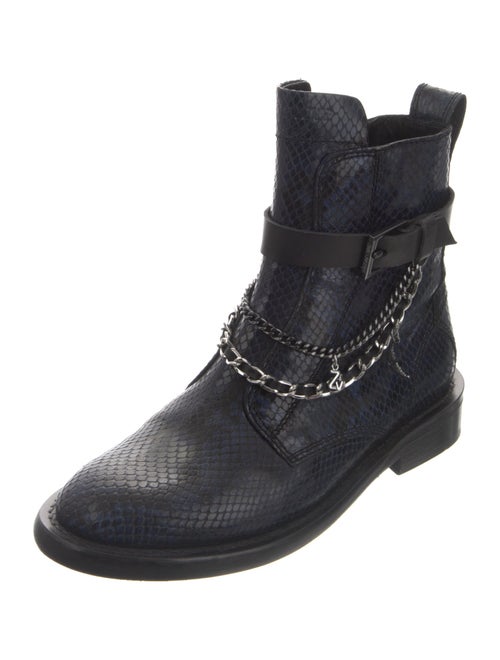 Zadig & Voltaire Leather Combat Boots