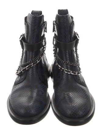 Zadig & Voltaire Leather Combat Boots