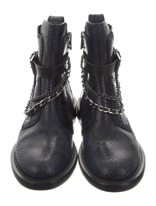Zadig & Voltaire Leather Combat Boots