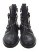Zadig & Voltaire Leather Combat Boots