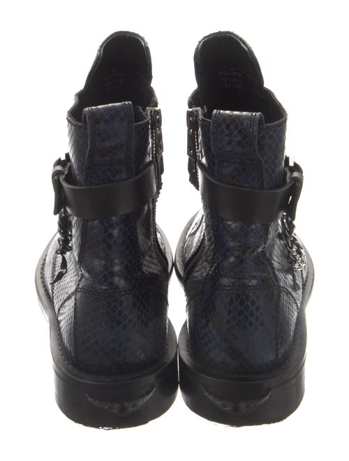 Zadig & Voltaire Leather Combat Boots