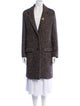 Zadig & Voltaire Wool Tweed Pattern Coat