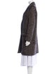 Zadig & Voltaire Wool Tweed Pattern Coat