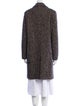 Zadig & Voltaire Wool Tweed Pattern Coat