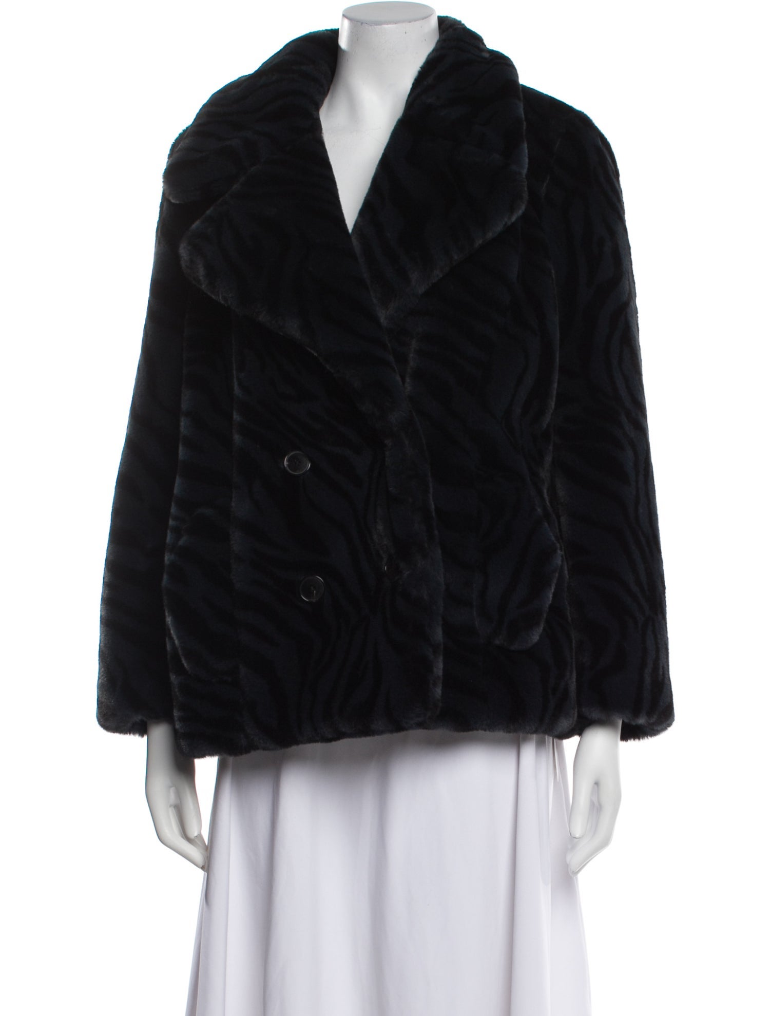 Zadig & Voltaire Faux Fur Jacket