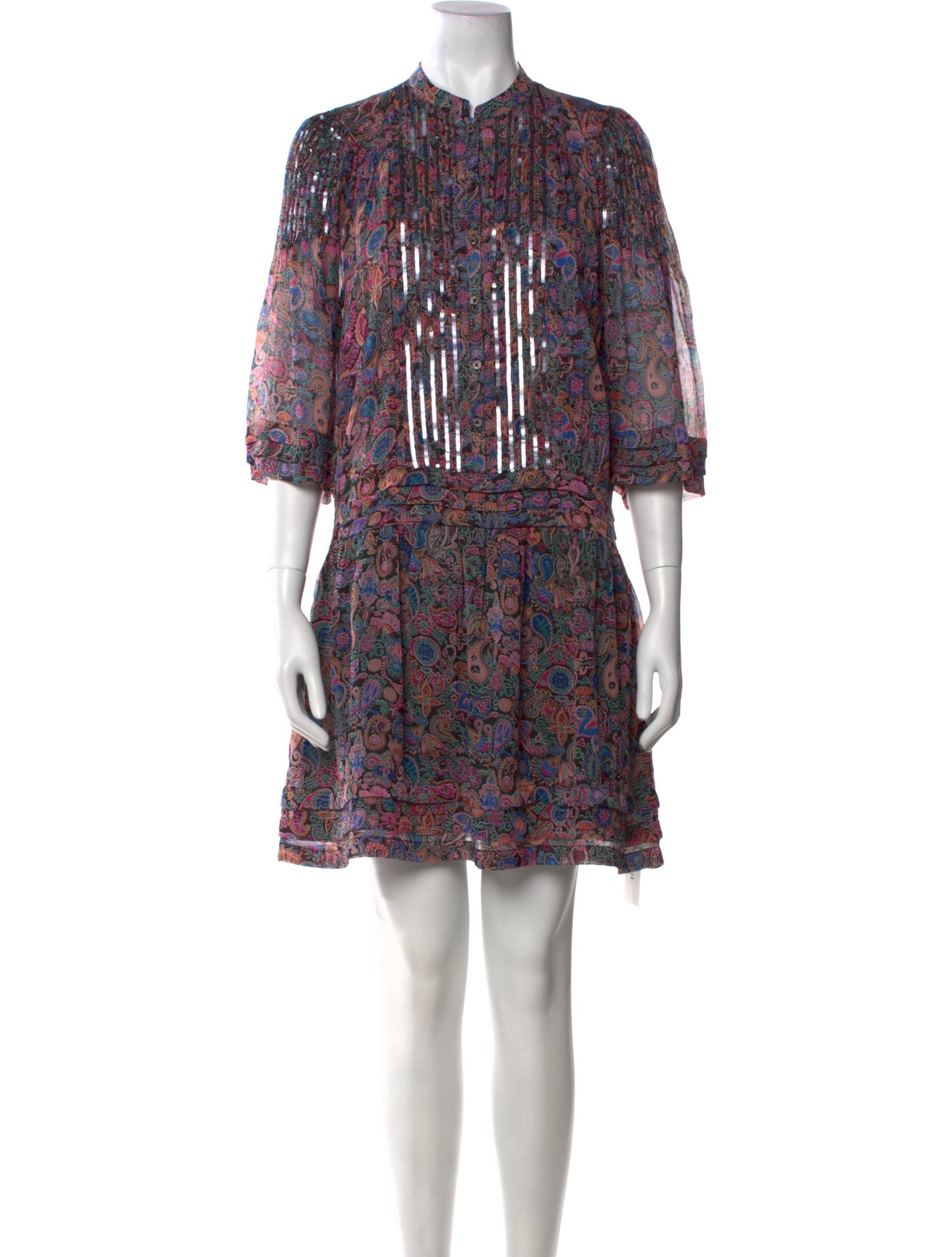 Zadig & Voltaire Printed Mini Dress