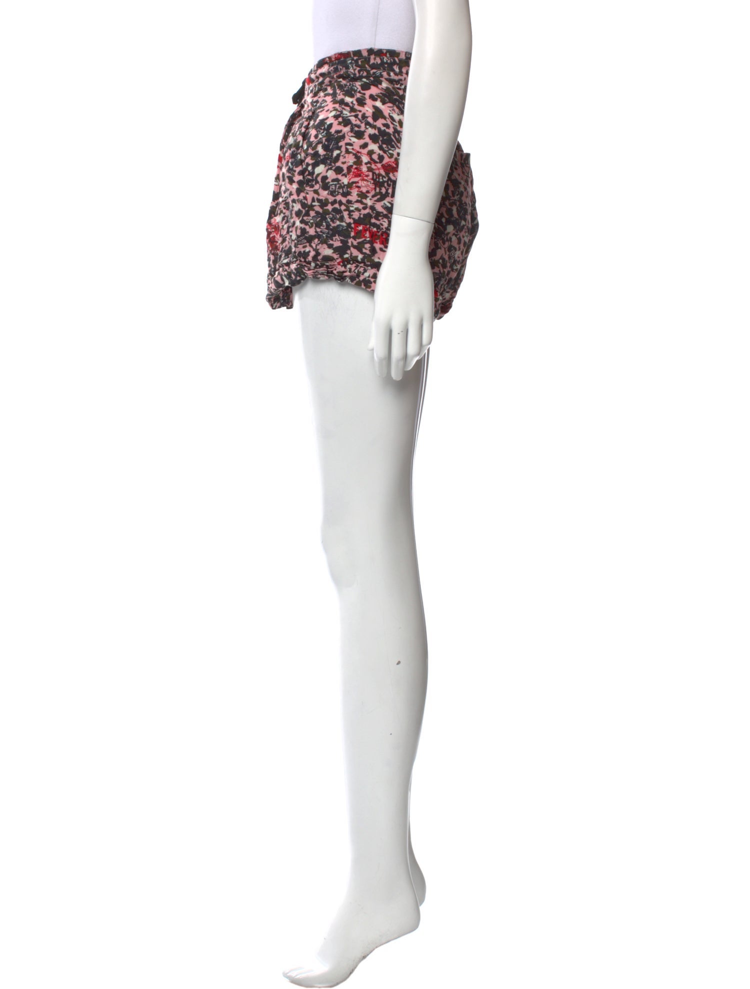 Zadig & Voltaire Printed Mini Shorts