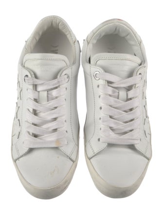 Zadig & Voltaire Leather Printed Sneakers
