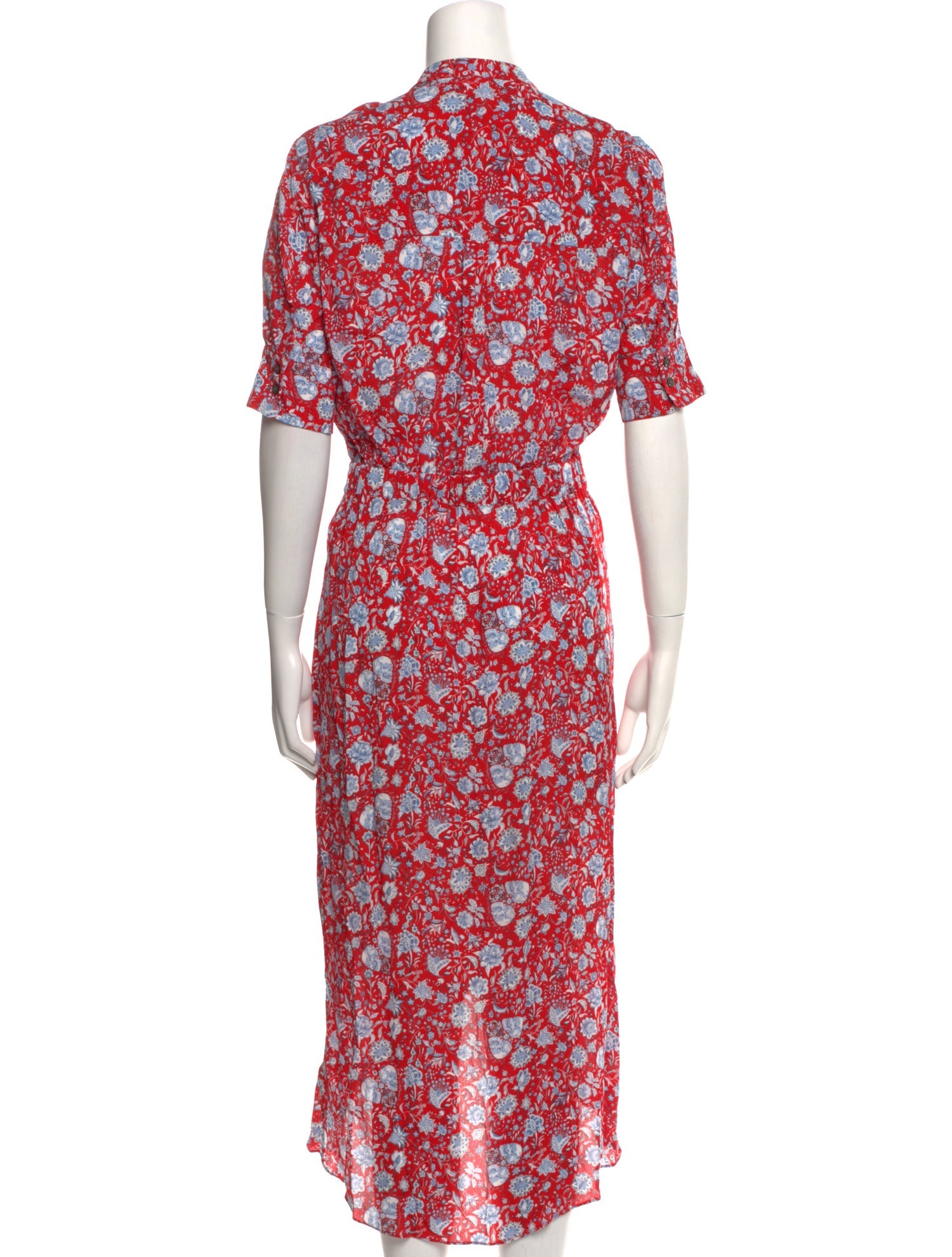 Zadig & Voltaire Floral Print Long Dress