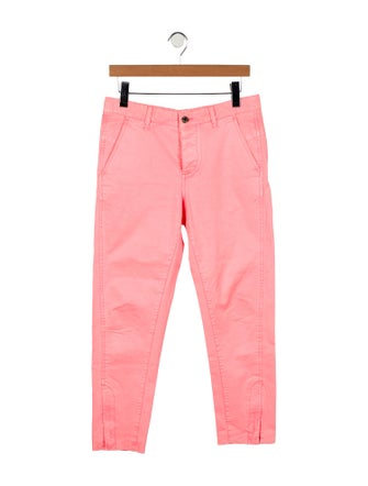 Zadig & Voltaire Mid-Rise Straight Leg Jeans